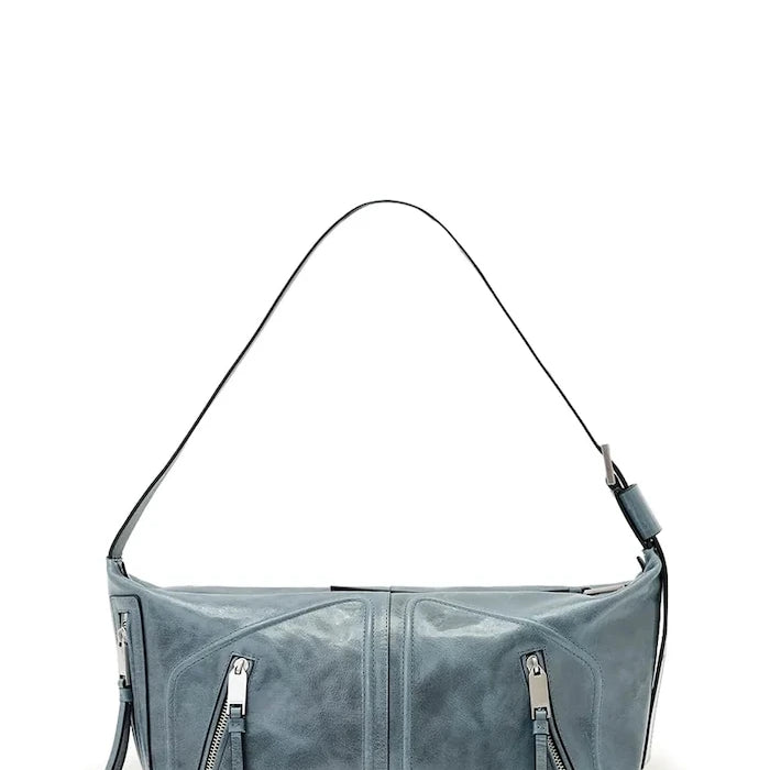 AllSaints чанта дамска от кожа JEAN