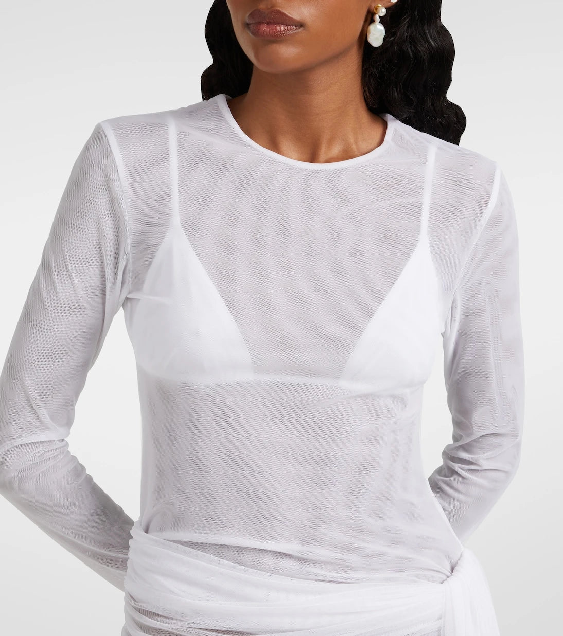Bananhot - Aiden draped minidress
