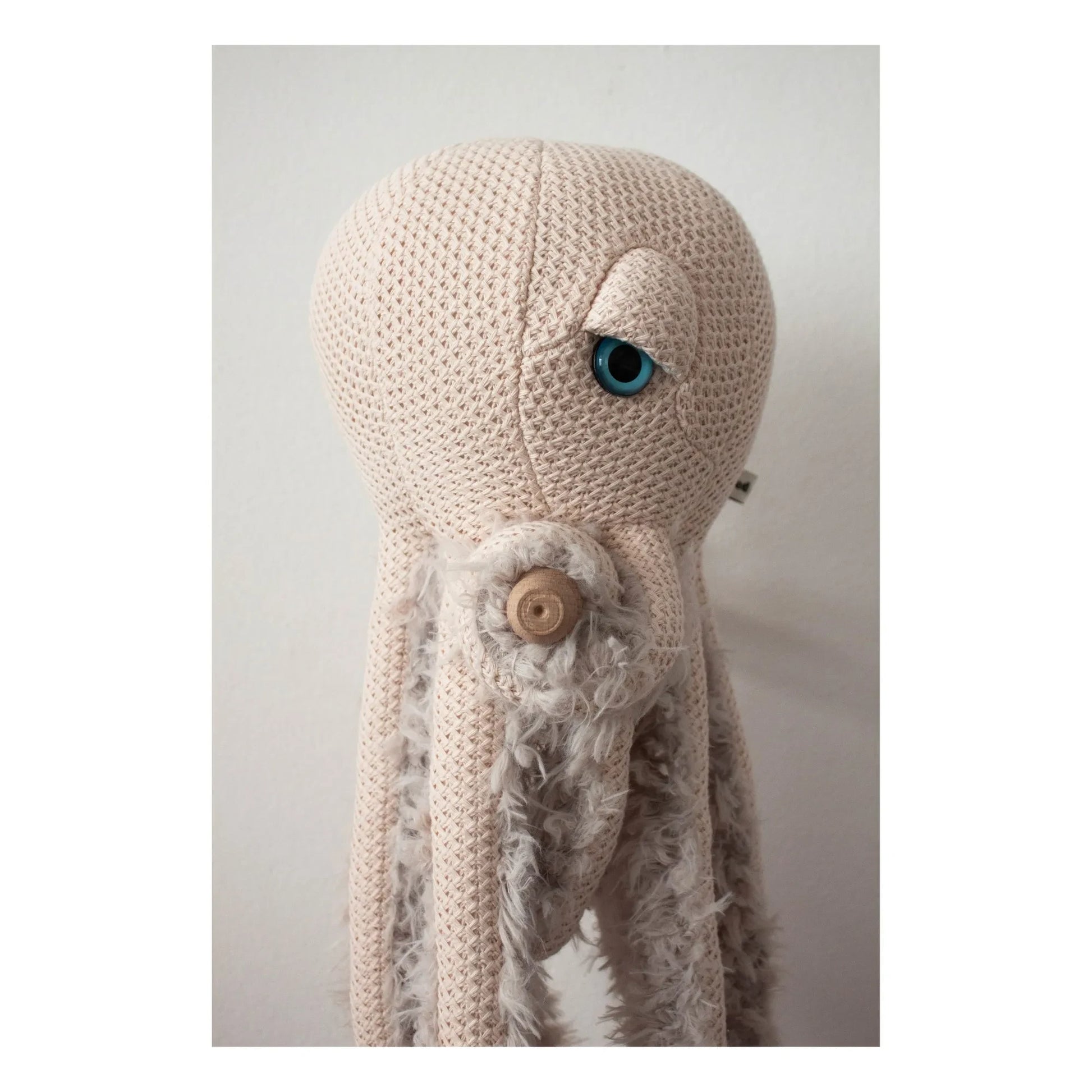Bigstuffed - Mama Giant Squid Soft Toy - BigStuffed x Smallable | Nude