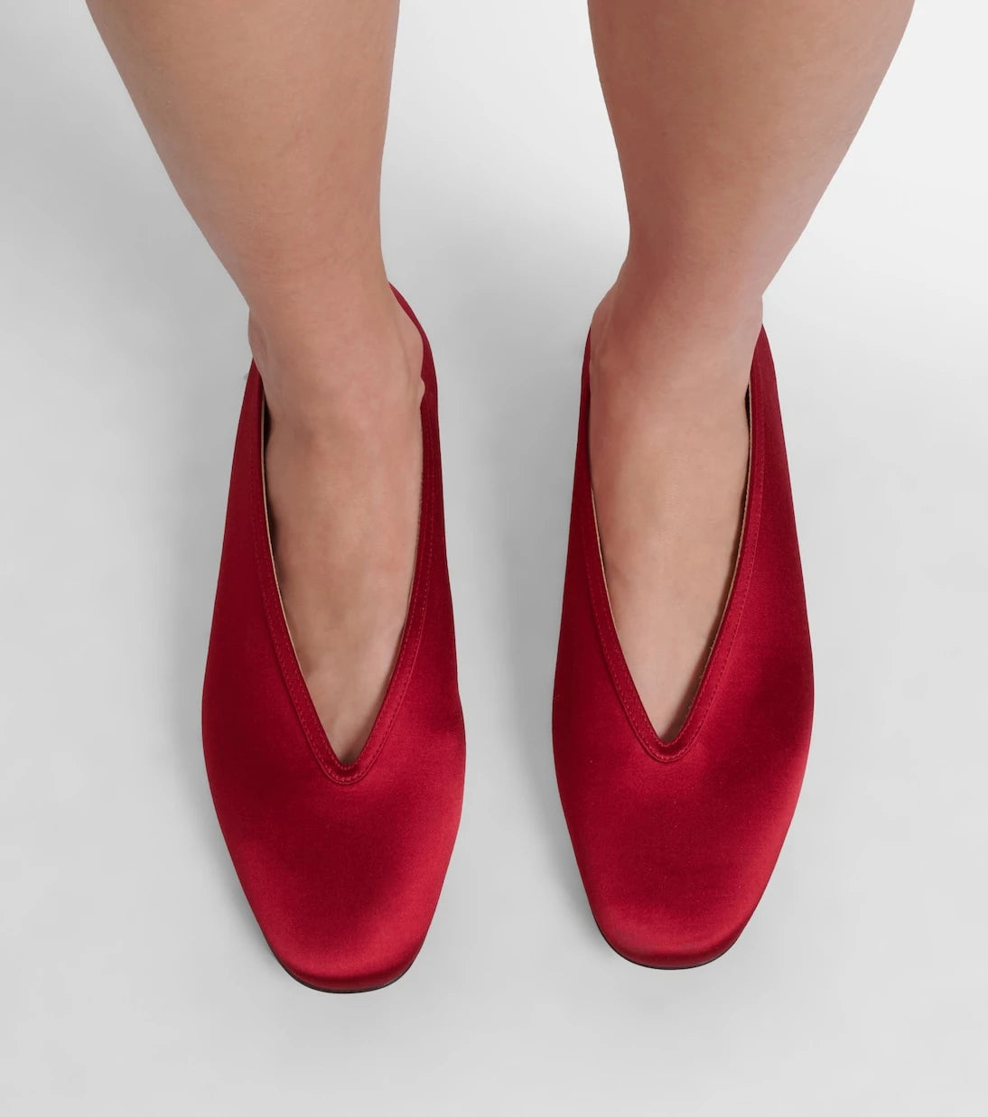 Le Monde Béryl - Luna satin ballet flats