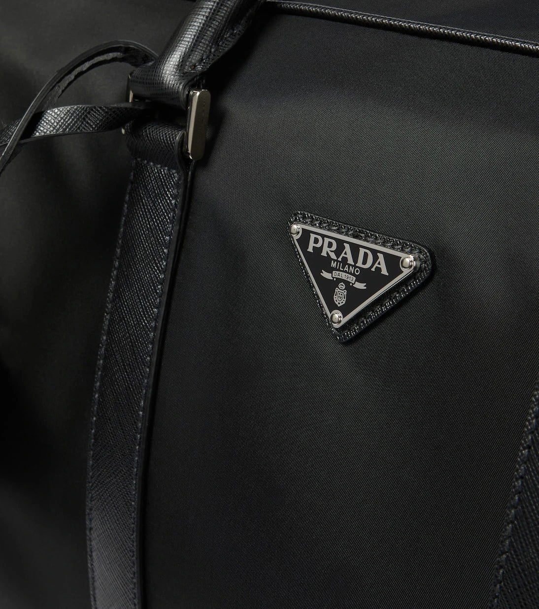 Prada - Re-Nylon and Saffiano leather duffel bag