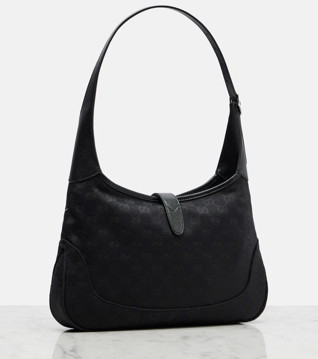 Gucci - Gucci Jackie 1961 Small canvas shoulder bag