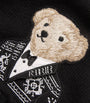 Ralph Lauren Purple Label Black Rollneck Polo Bear Sweater