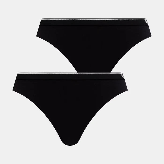 Emporio Armani Underwear Pamuklu Kadın Bikini 2'li