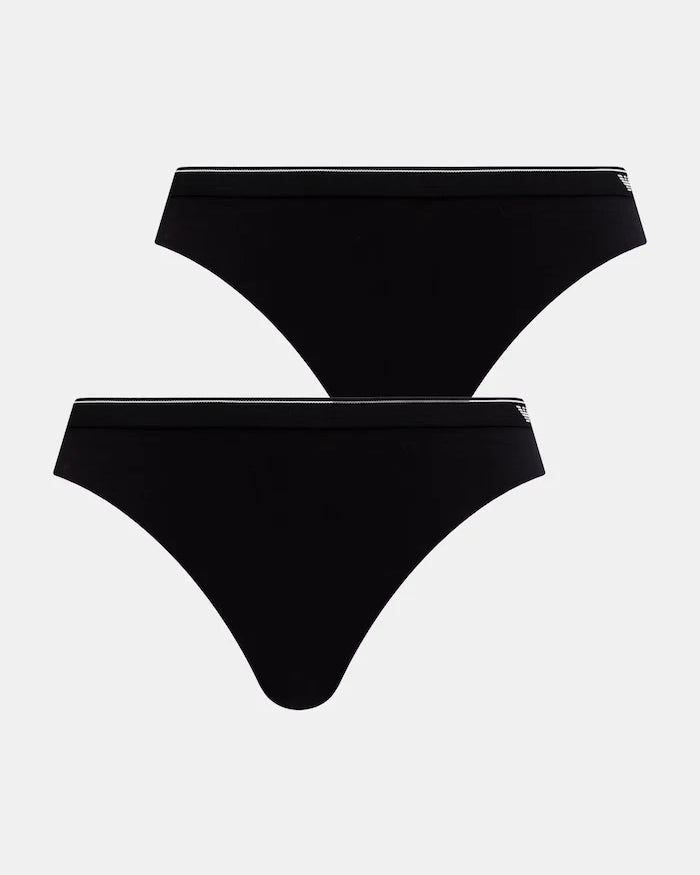 Emporio Armani Underwear Pamuklu Kadın Bikini 2'li