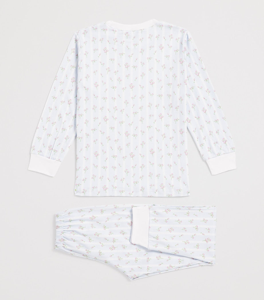 Kissy Kissy Pima Cotton Ribbon Bouquets Pyjama Set (2-6 Years)