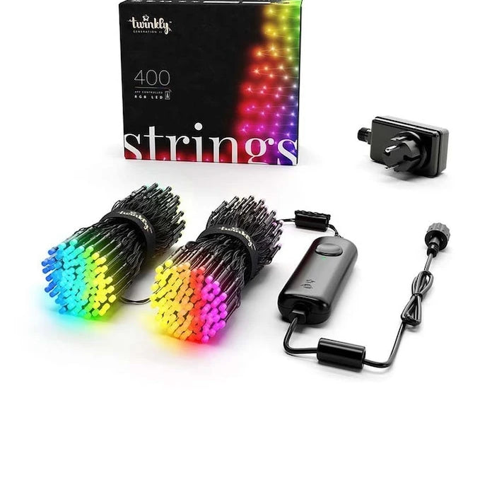 Twinkly Akıllı Yılbaşı Ağacı Işıkları Strings 400 LED RGB 32mb
