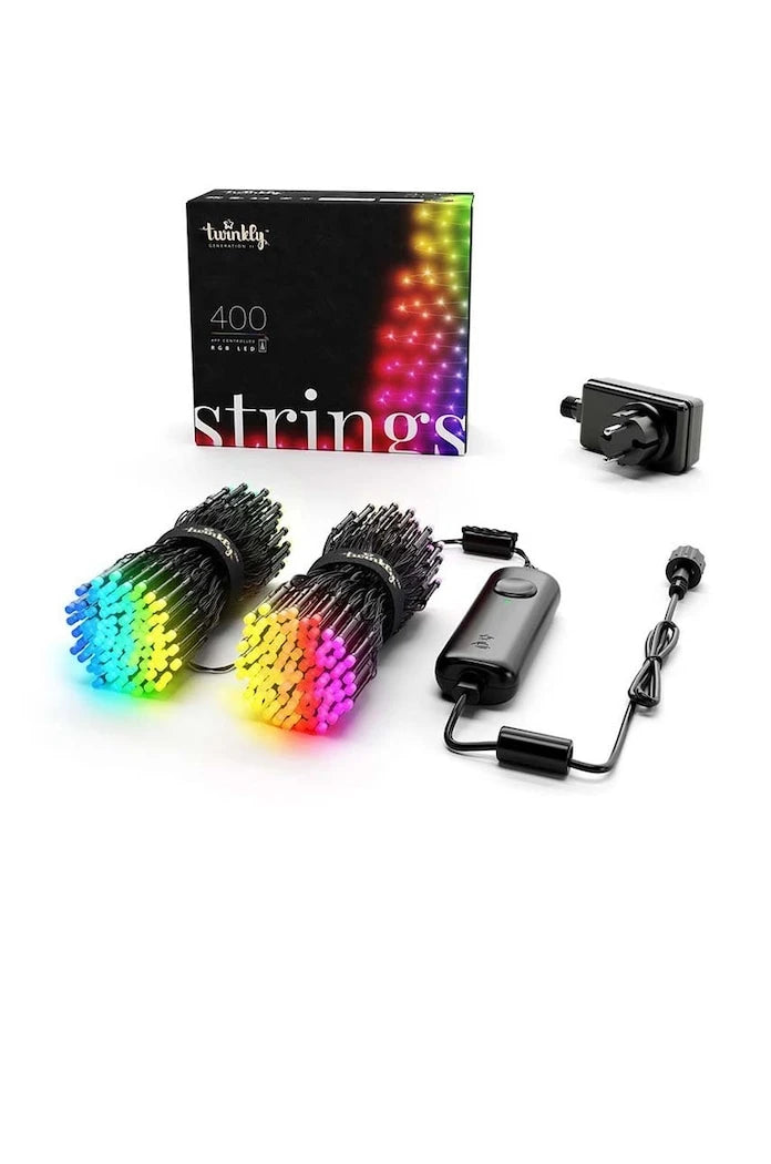 Twinkly Akıllı Yılbaşı Ağacı Işıkları Strings 400 LED RGB 32mb