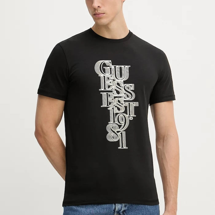 Guess erkek pamuklu elastanlı tişört