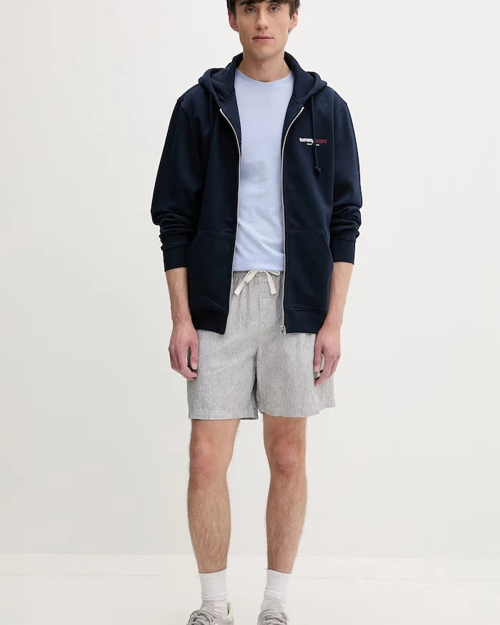 Tommy Jeans erkek pamuklu elastanlı chino kısa pantolon