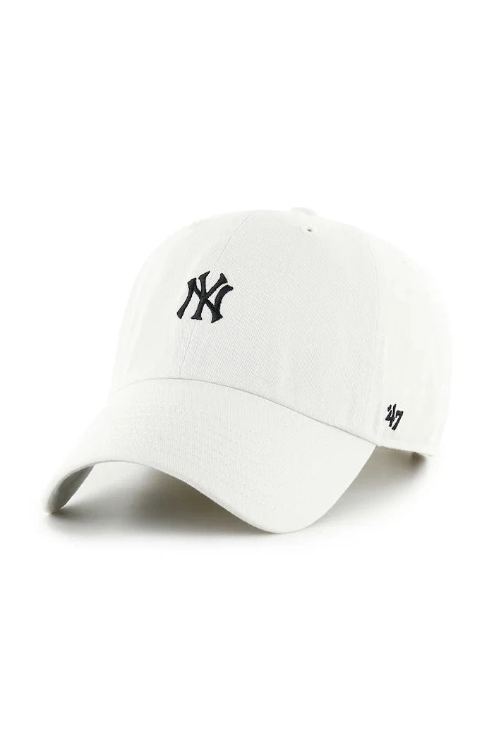 Памучна шапка с козирка 47 brand MLB New York Yankees