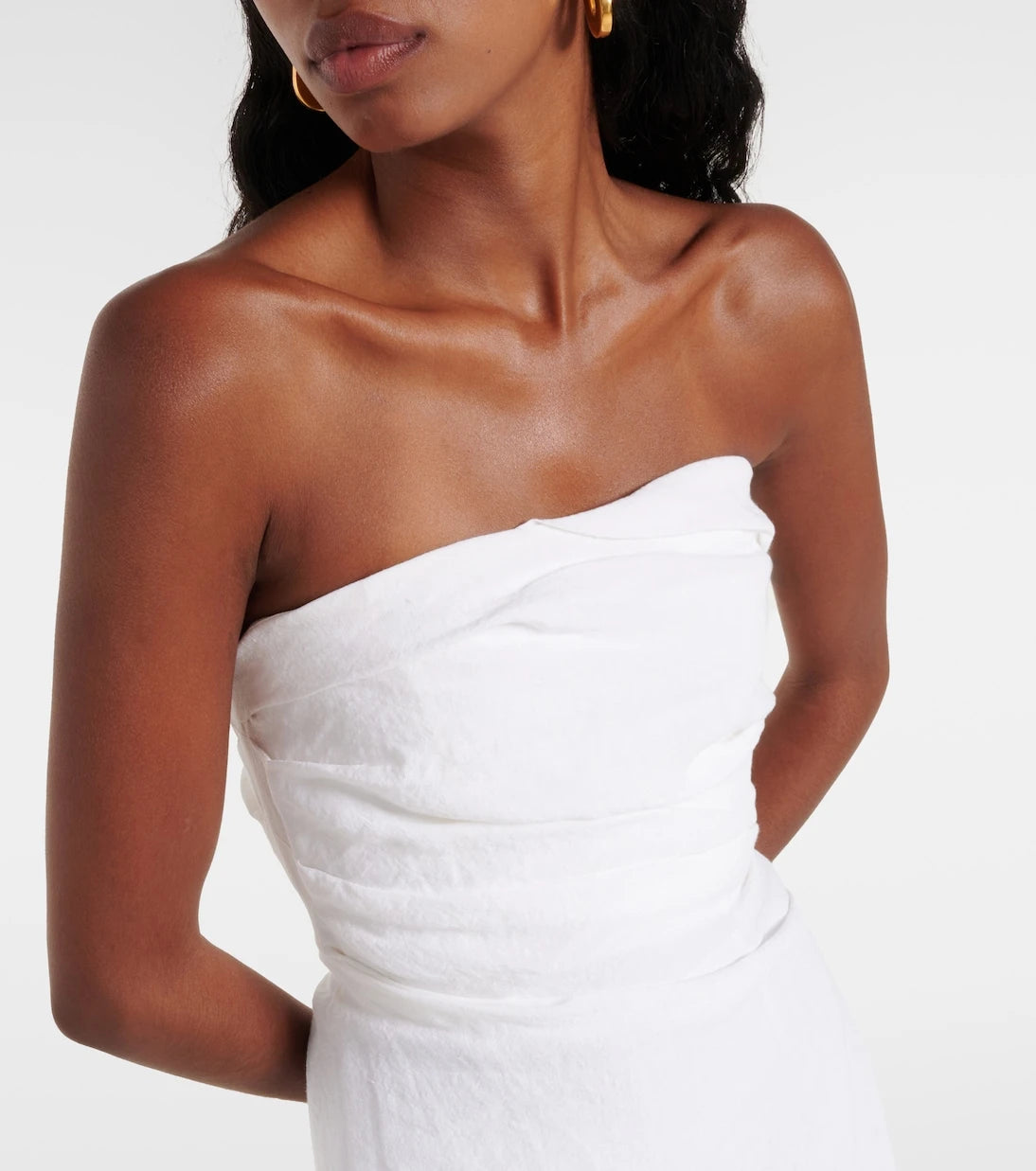 Tove - Bridal Sabella linen maxi dress