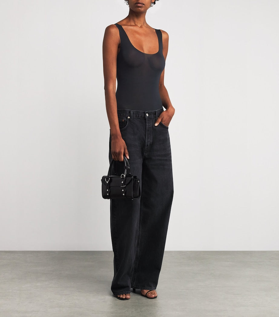 Skims Stretch-Jersey Milky Sheer Tank Top