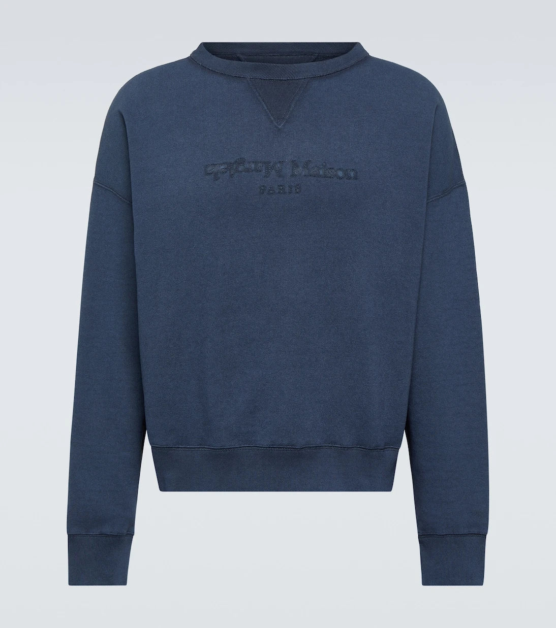 Maison Margiela - Logo cotton jersey sweatshirt