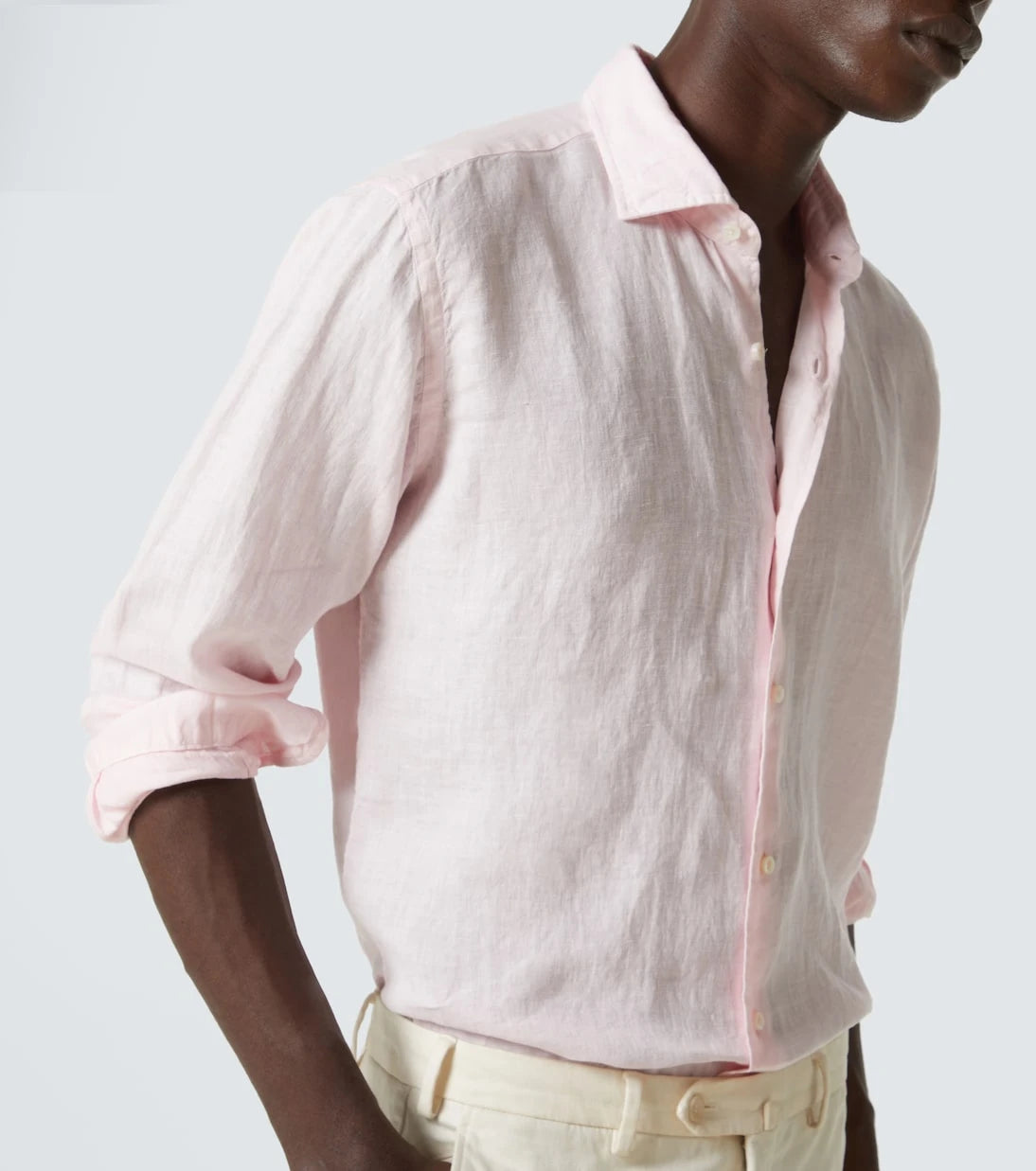 Fedeli - Linen Oxford shirt