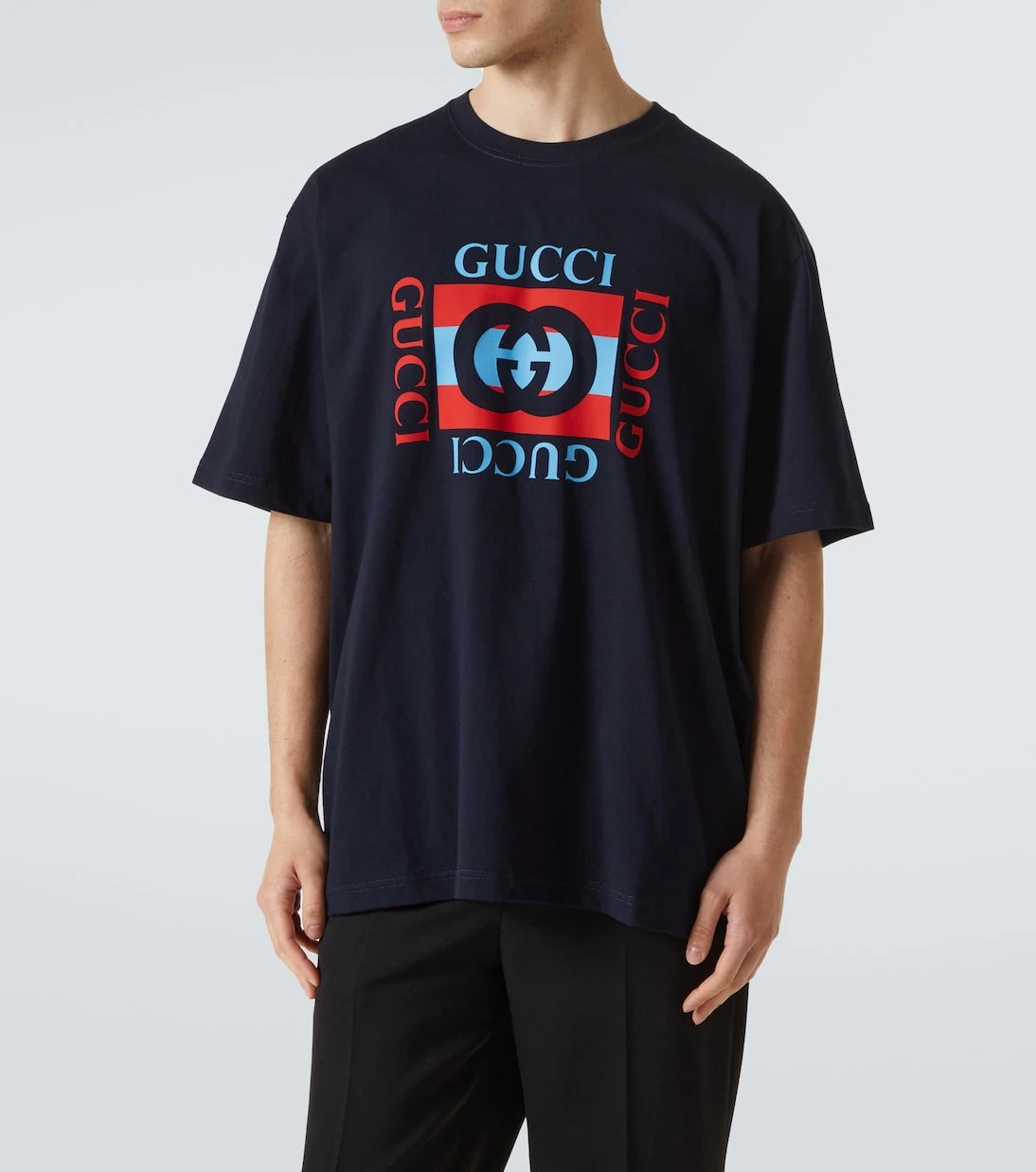 Gucci - Logo cotton jersey T-shirt
