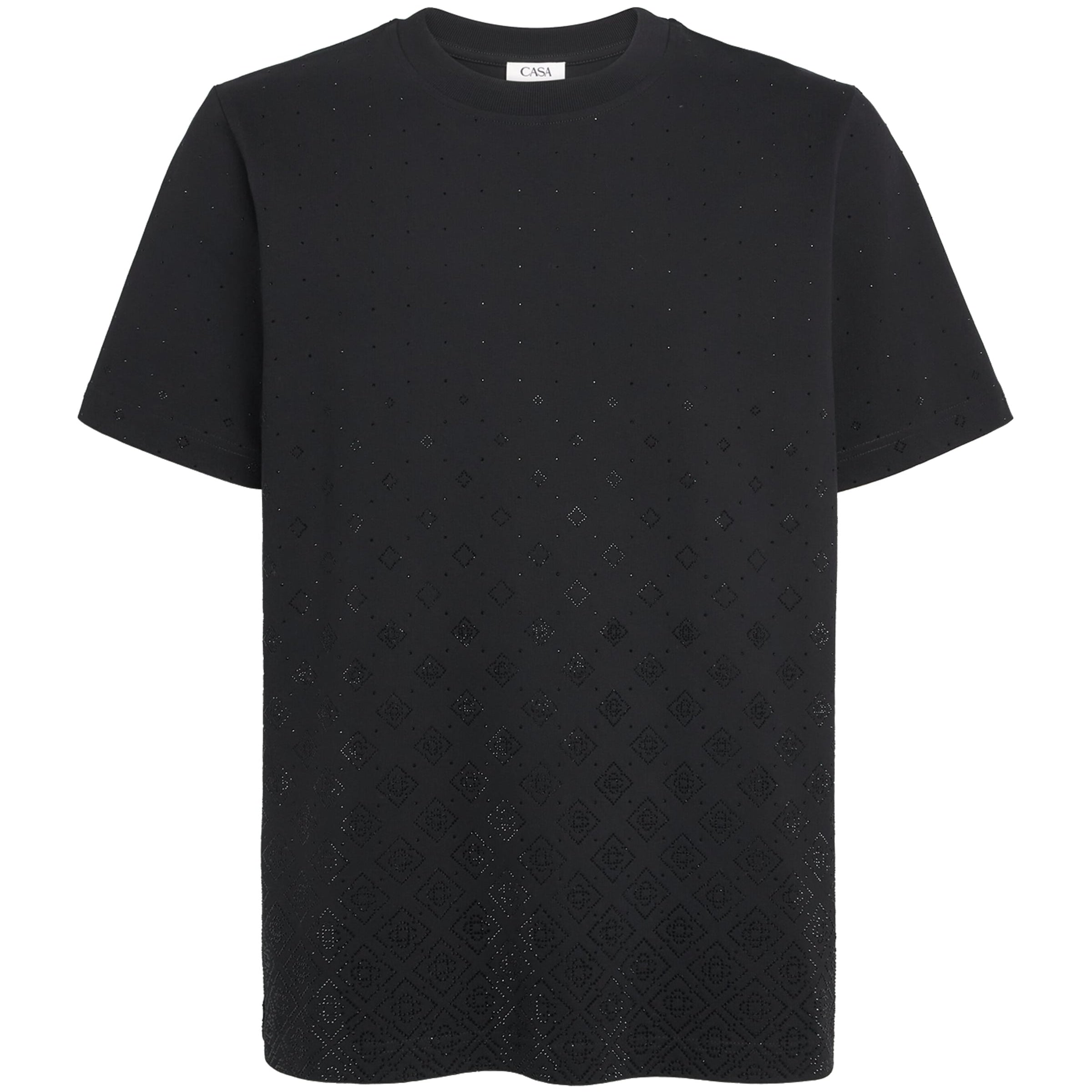 Organic Cotton Crystal Monogram T-Shirt