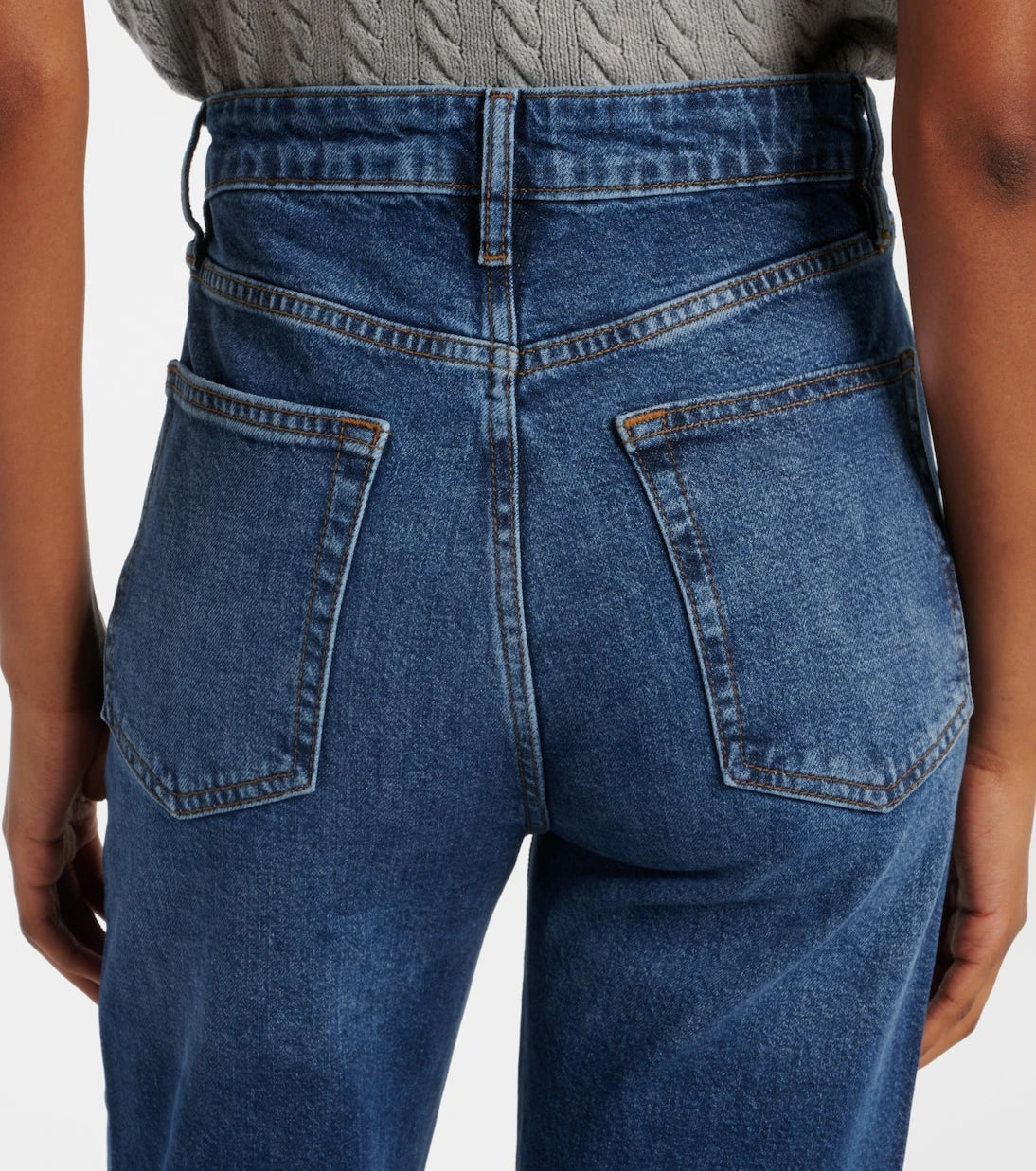 Frame - Arrow high-rise bootcut jeans