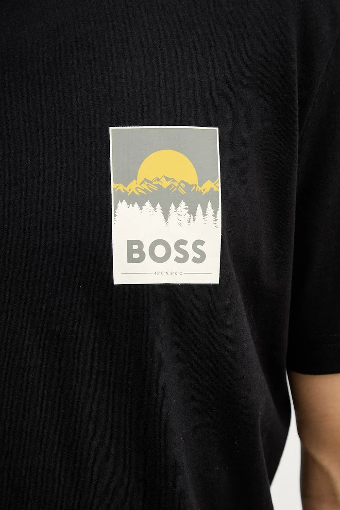 BOSS Orange Te_Plain Pamuklu Tişört
