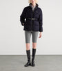 Blue Down Loden Puffer Jacket