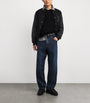 Polo Ralph Lauren Black Wool-Cashmere Cable-Knit Sweater