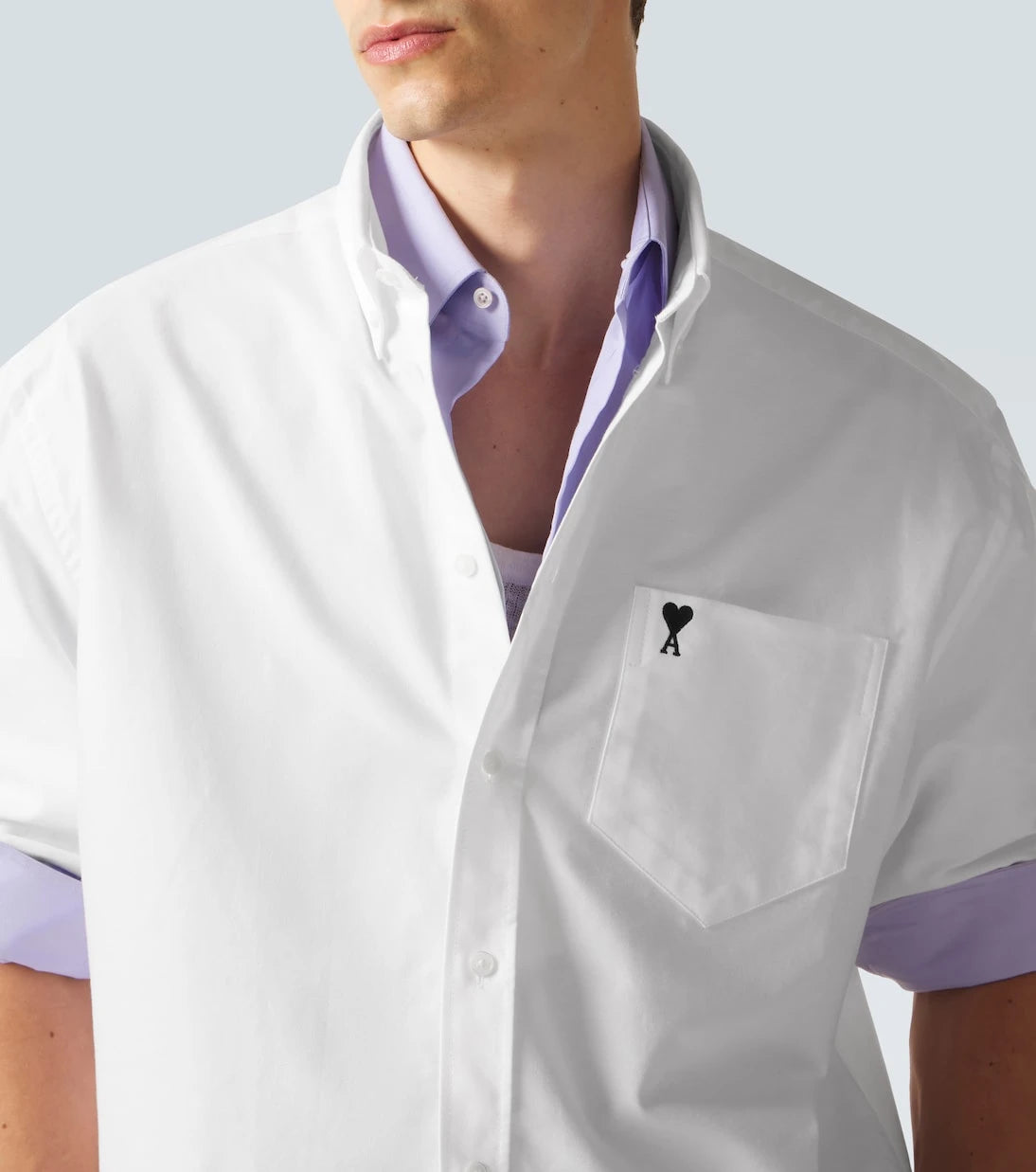 Ami Paris - Cotton poplin shirt