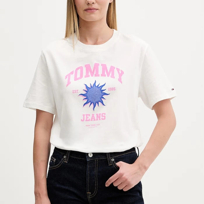 Tommy Jeans тениска дамска от памук