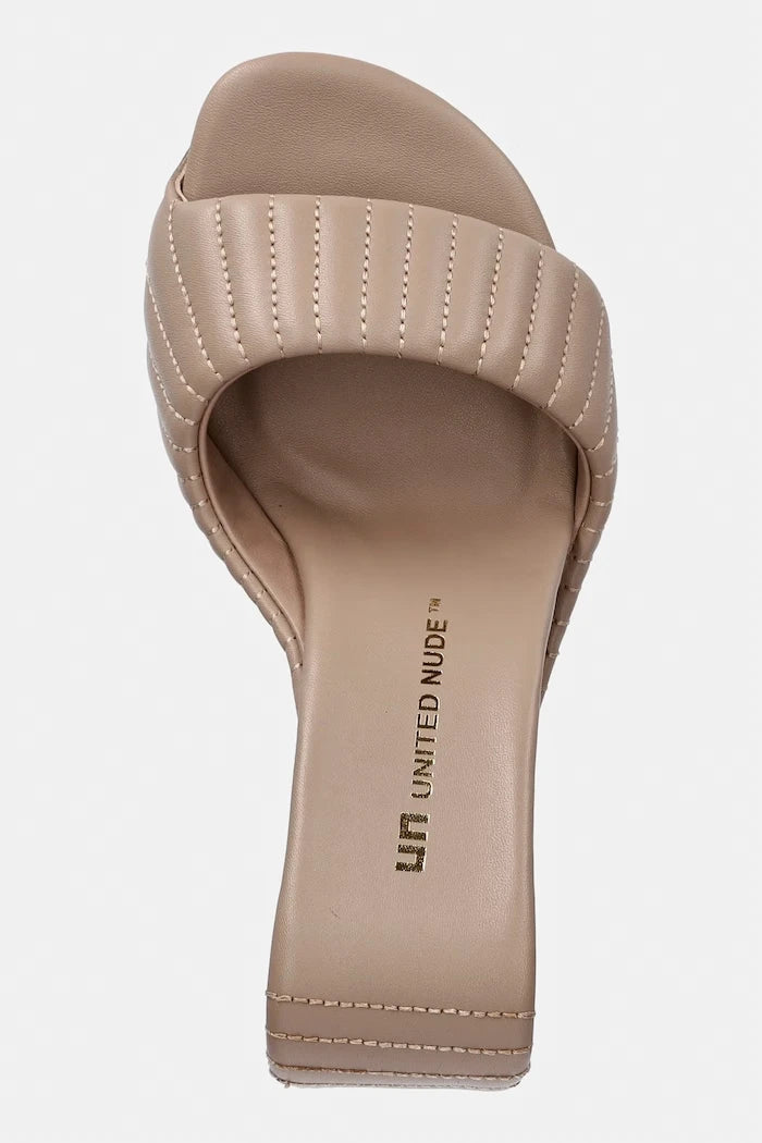 United Nude kadın deri terlikler Mobius Hi