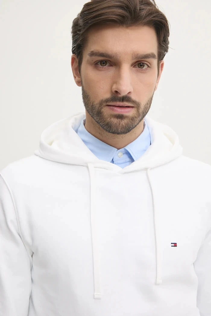 Tommy Hilfiger kapüşonlu erkek pamuklu sweatshirt