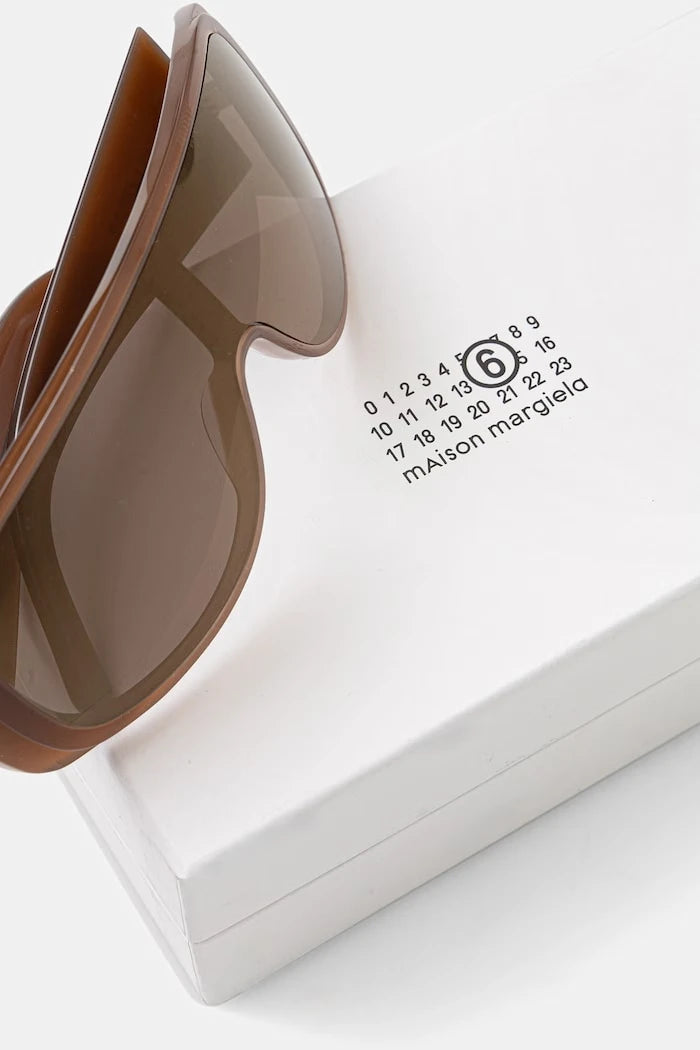 MM6 Maison Margiela Güneş Gözlüğü MARGIELA MASK BROWN