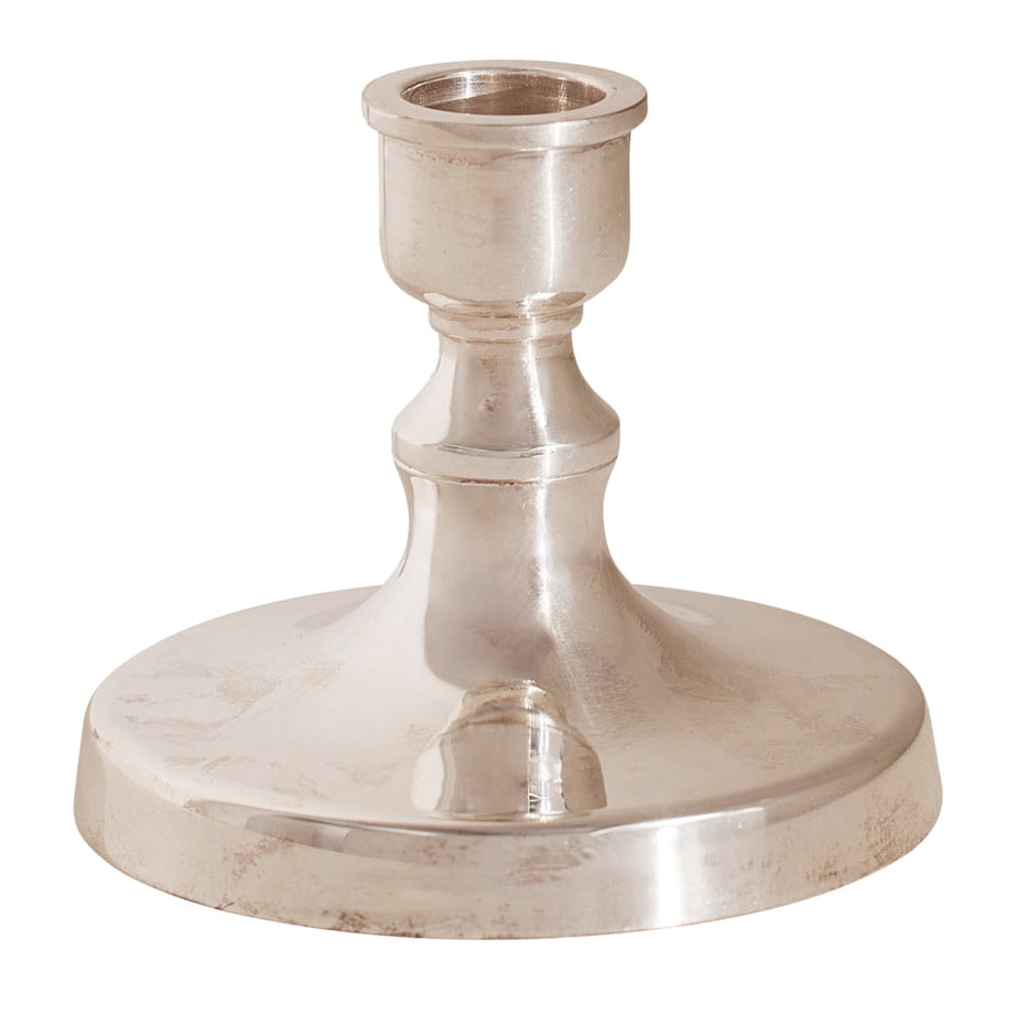 Small Silver-Plated Stiden Candlestick (8cm)
