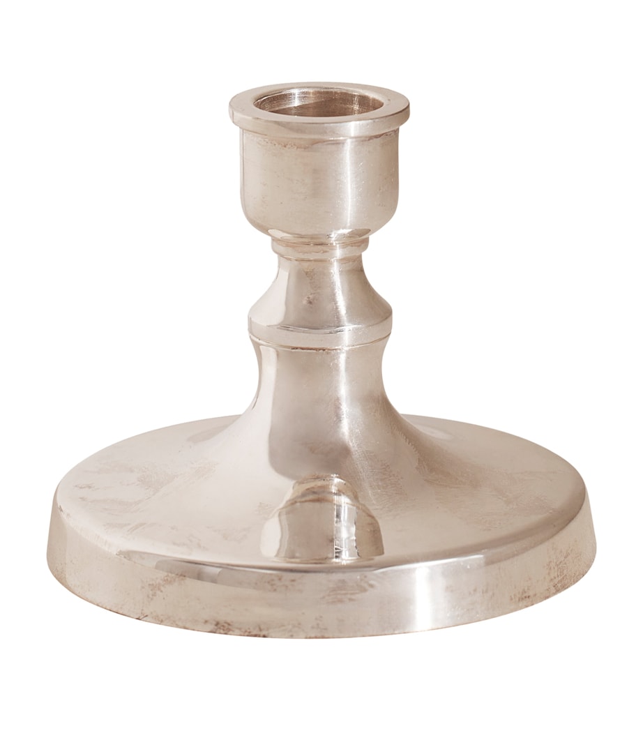 Small Silver-Plated Stiden Candlestick (8cm)