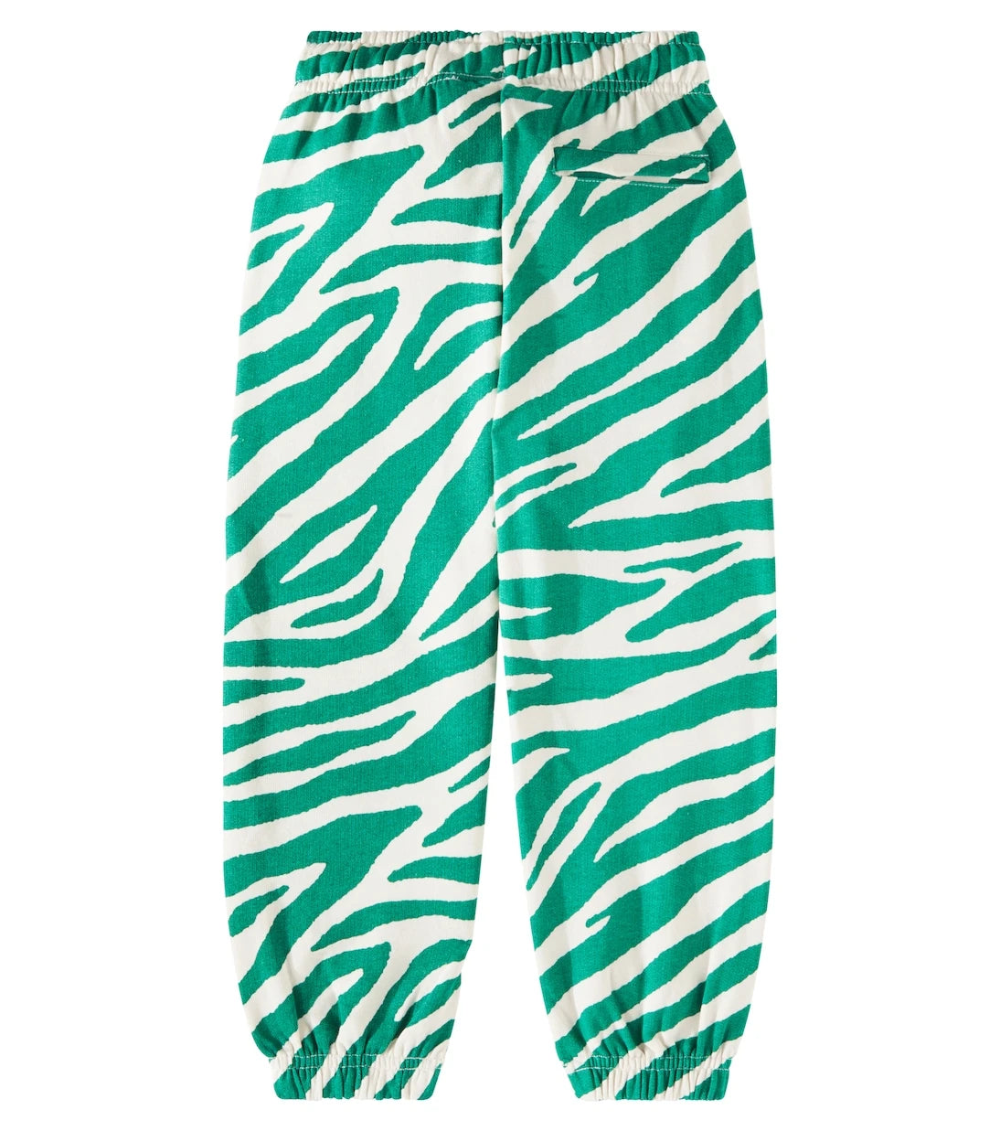 Molo - Adan zebra-print cotton sweatpants