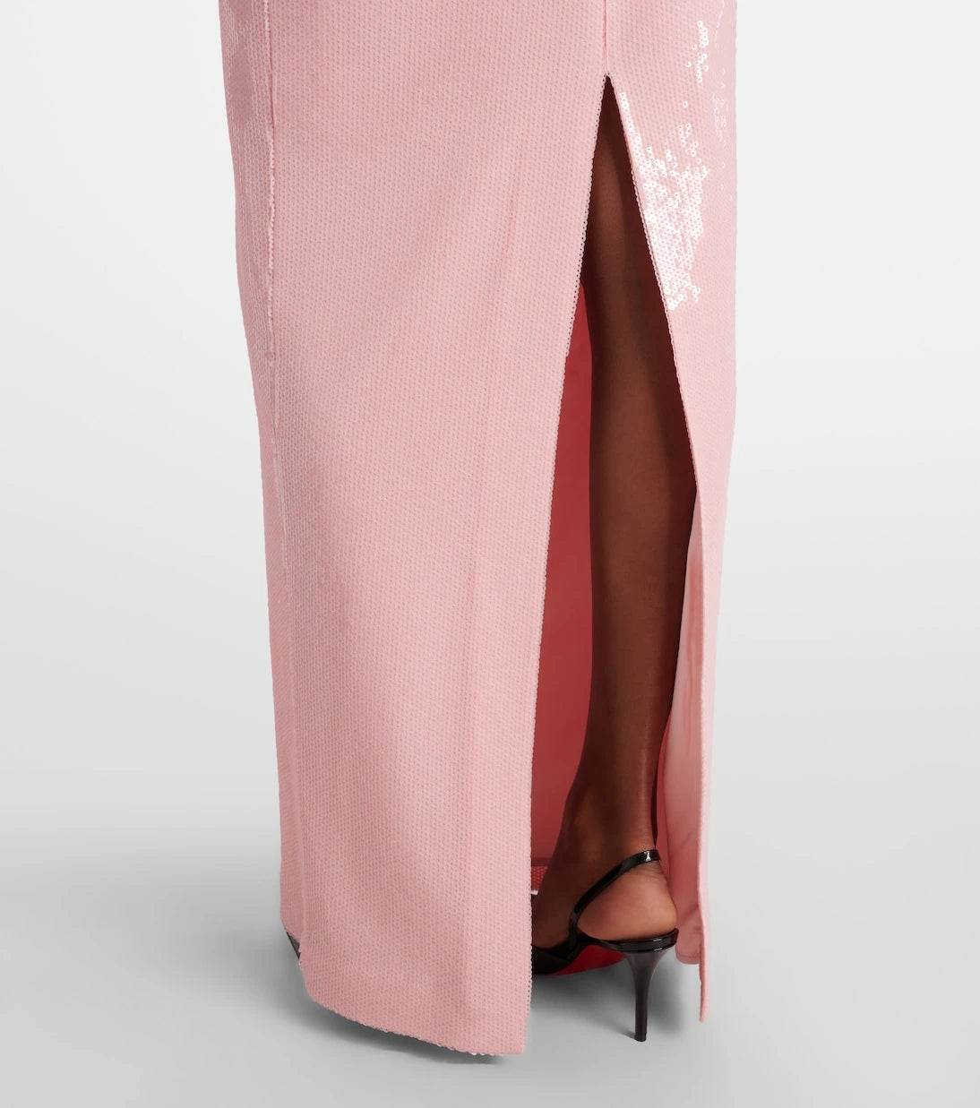 Rebecca Vallance - Lena bow-detail sequined gown