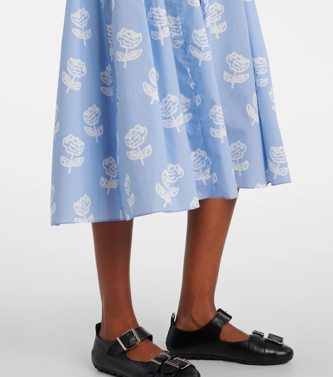 Marni - Floral cotton midi dress