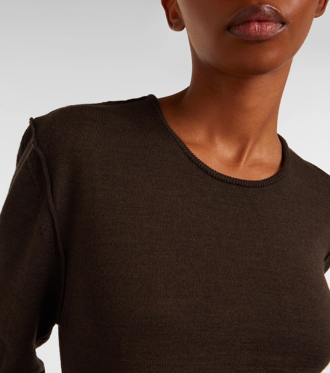 Lemaire - Trompe l'oeil wool-blend sweater