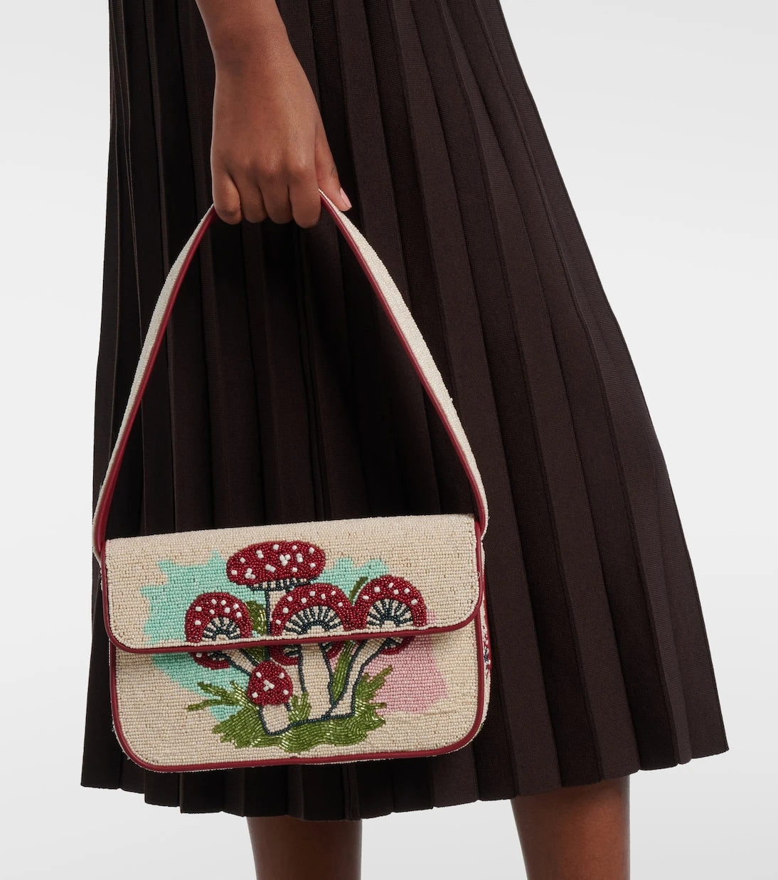 Staud - Tommy beaded shoulder bag