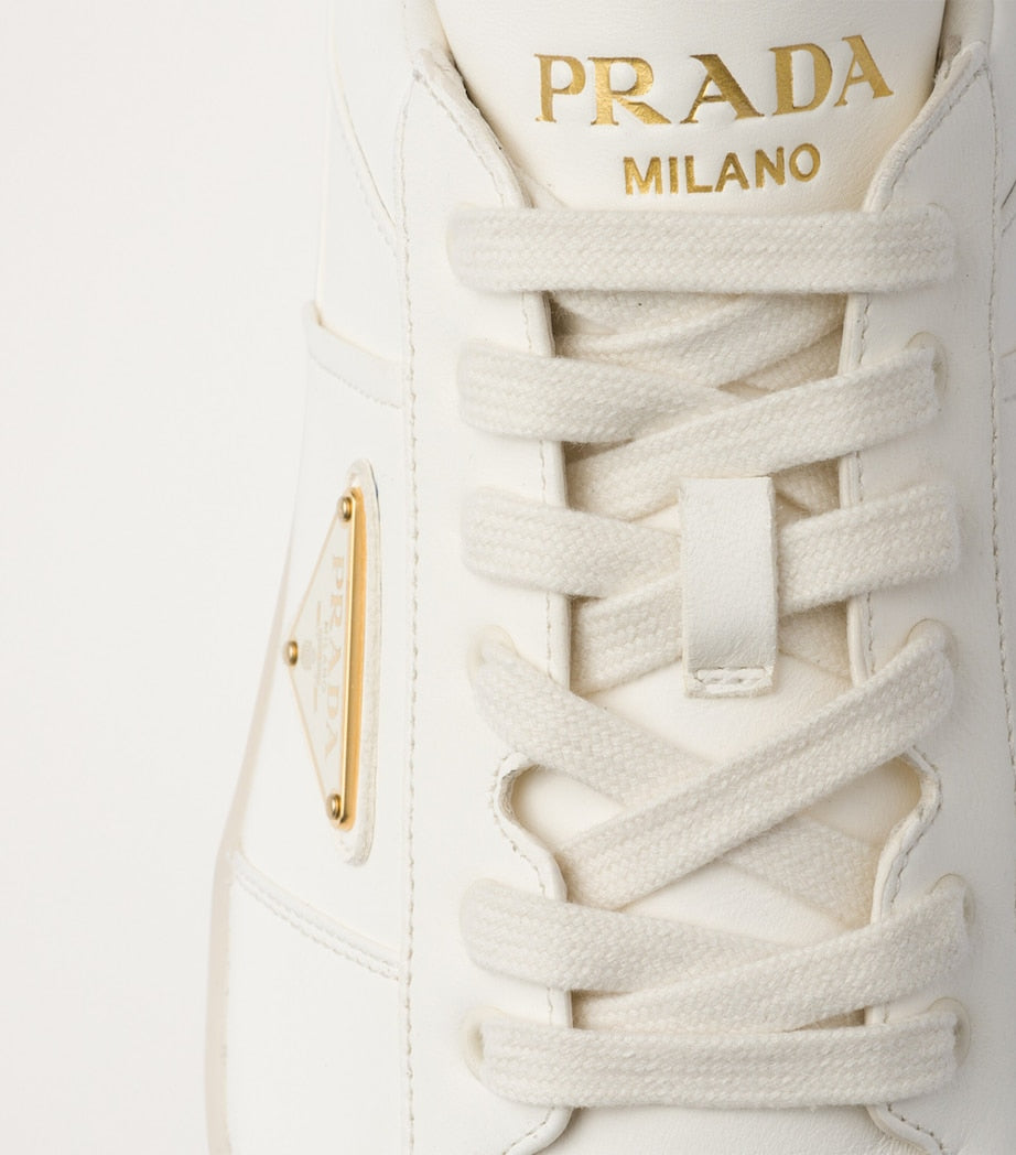 Prada Nappa Leather Downtown Sneakers