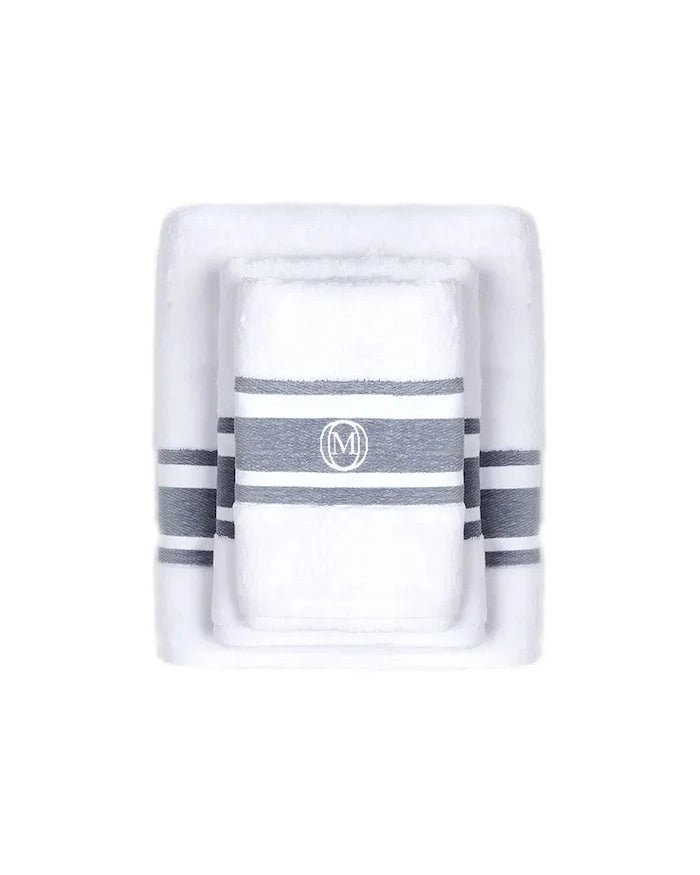 Голяма памучна кърпа Officine Monogram Monogram Line 50 x 100 cm