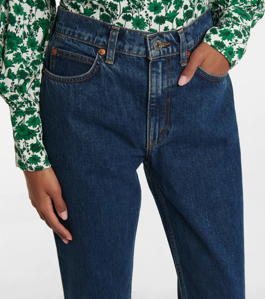Re/Done - 70s Straight high-rise jeans
