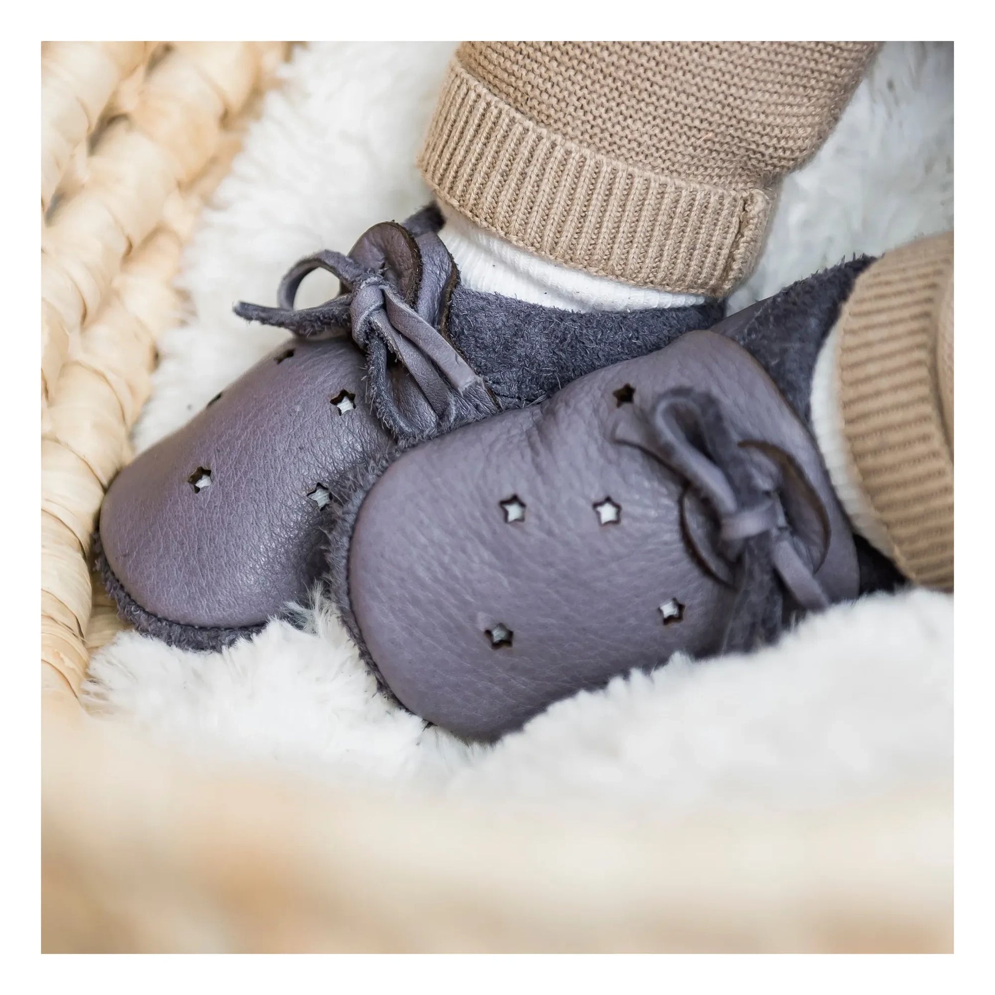 Baobaby - Star Slippers | Grey