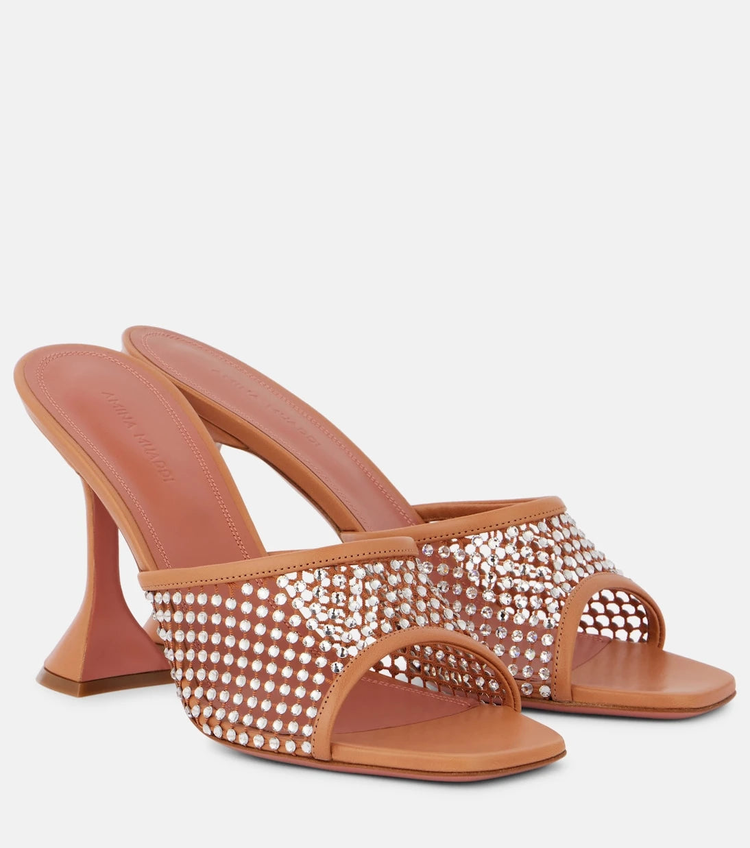 Amina Muaddi - Lupita 95 embellished mules