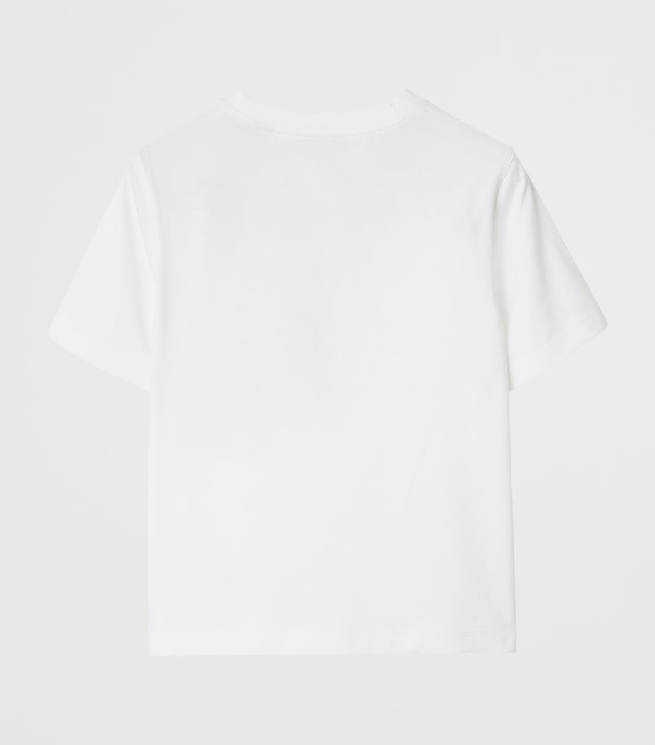 Burberry Kids Cotton Check-Label T-Shirt (3-12 Years)