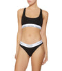 Black Logo Bralette