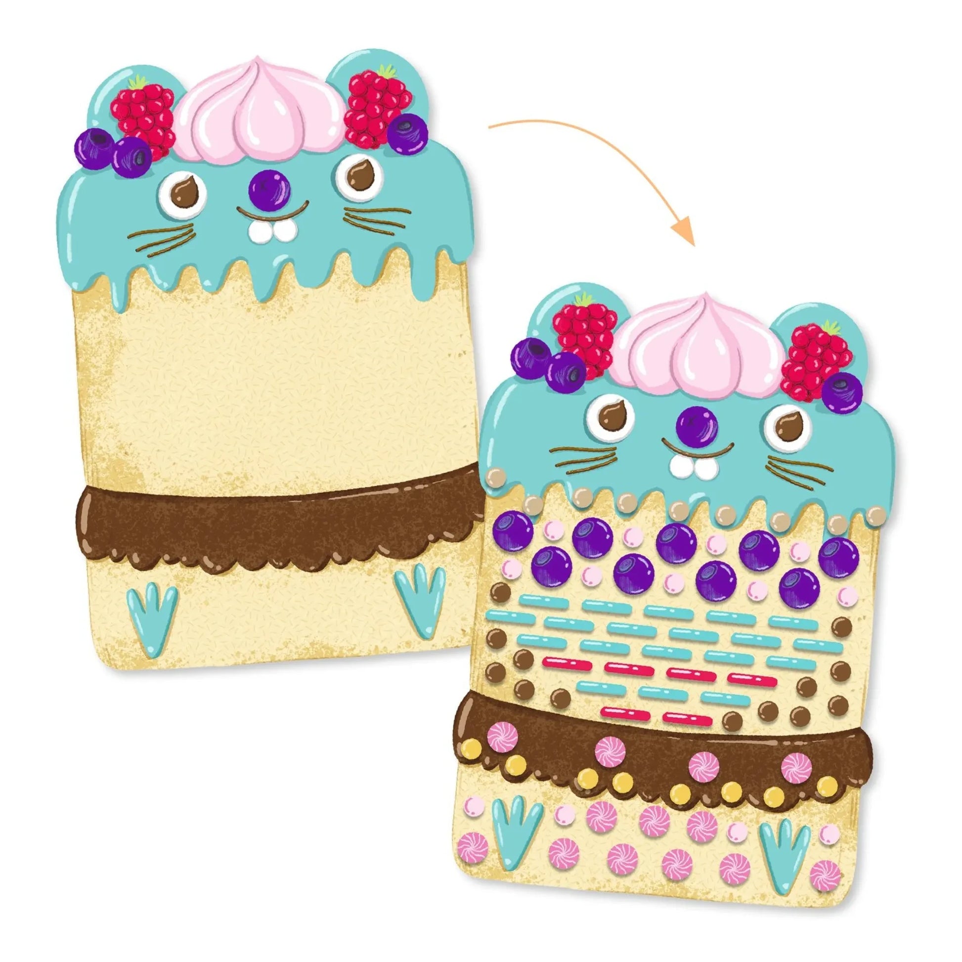 Djeco - Cakes and Bombecs collages