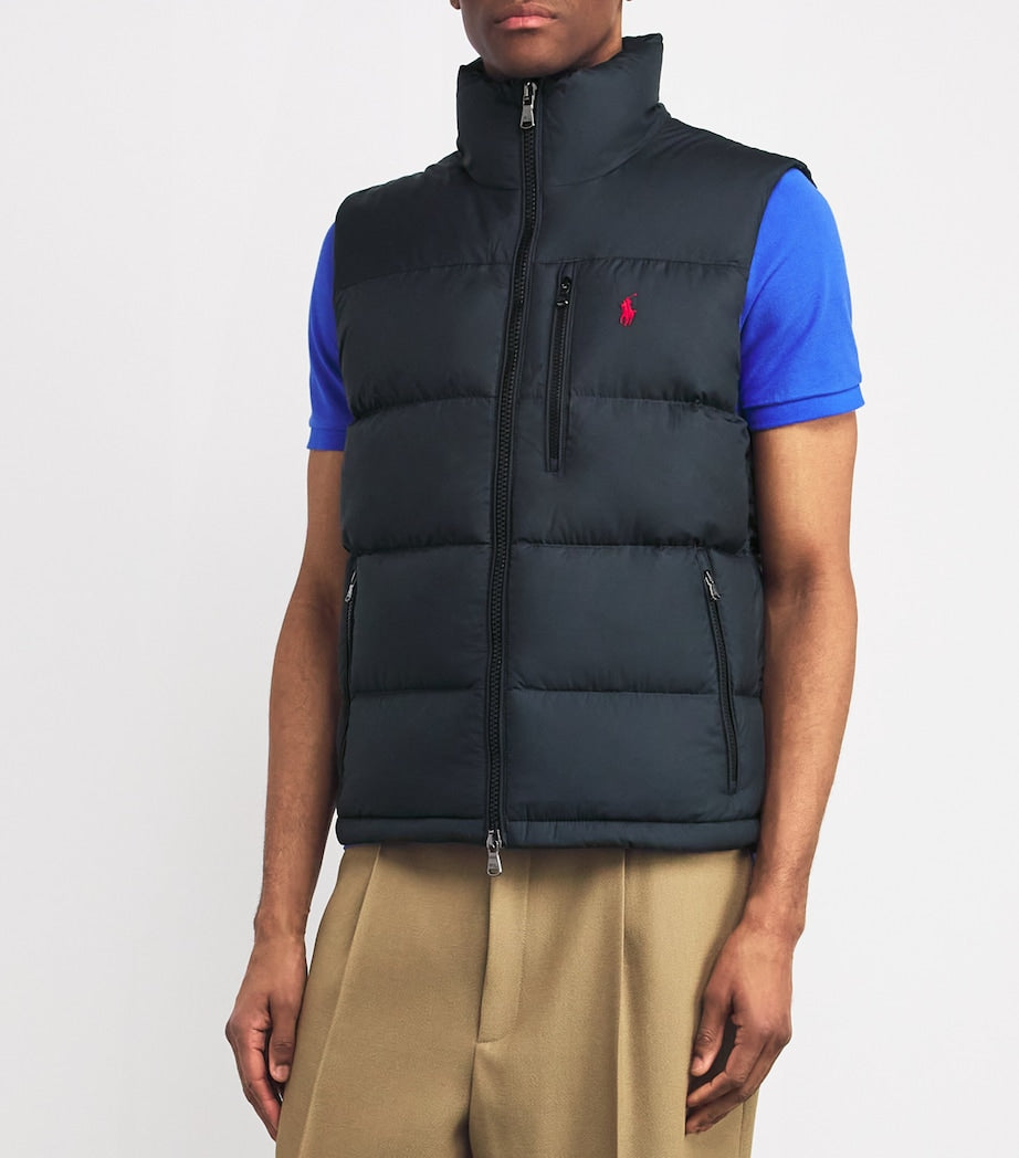 Polo Ralph Lauren Black Down-Filled Gorham Gilet