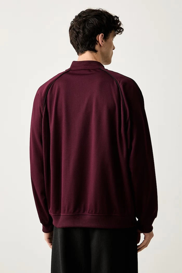 adidas Originals Erkek Fermuarlı Sweatshirt SST Adicolor Classic Mesh