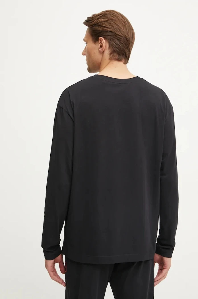 HUGO Laze Longsleeve Uzun Kollu Ev Bluzu
