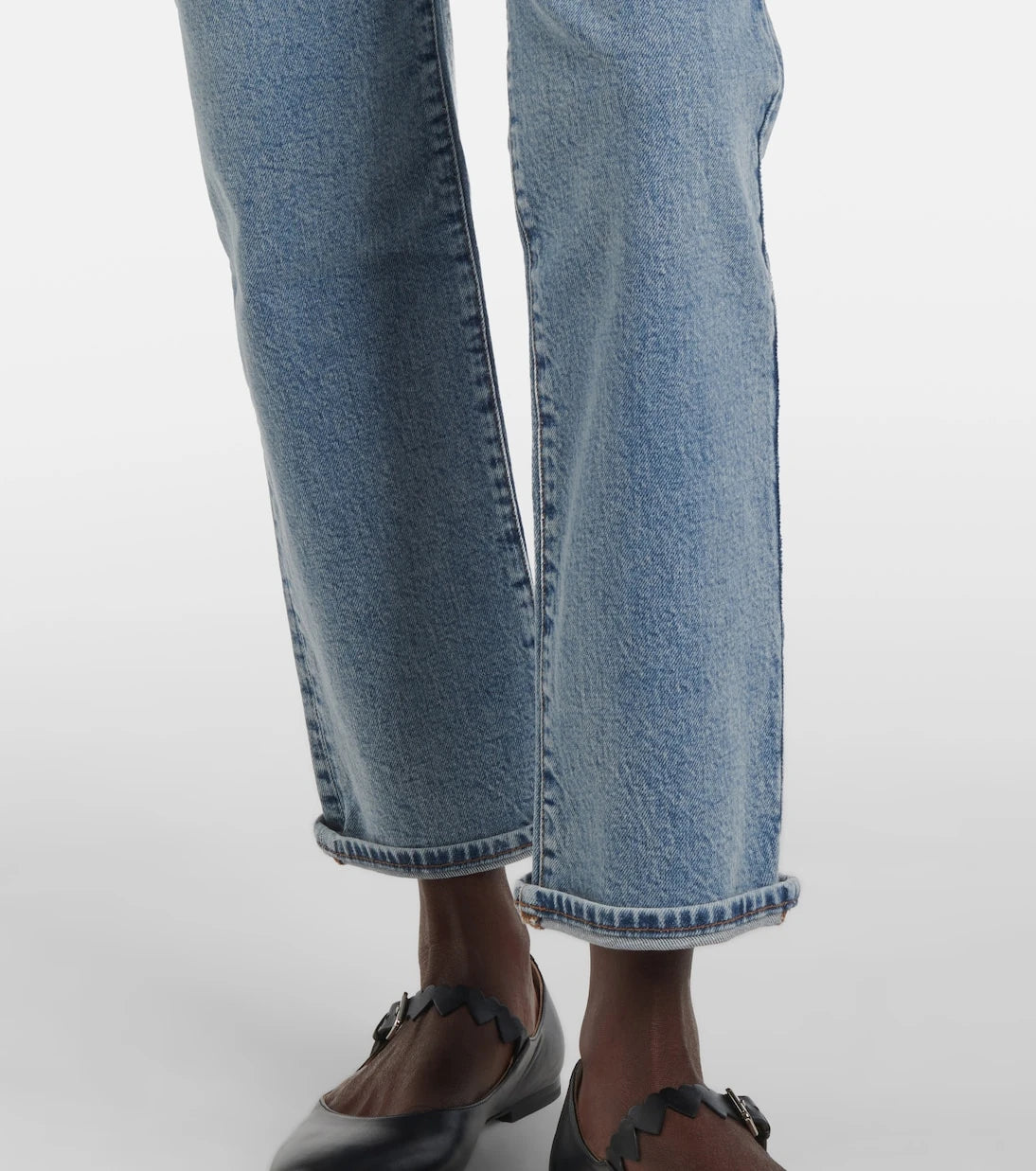 Frame - The Borrowed straight jeans