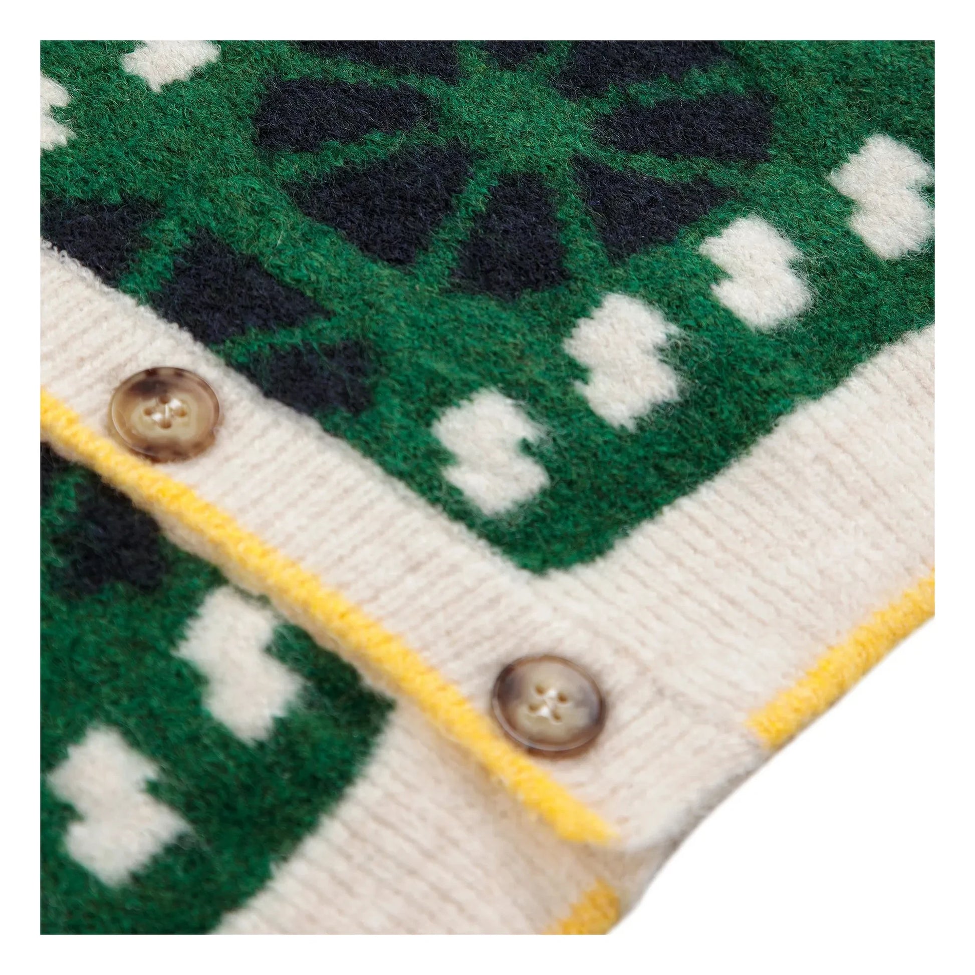 Bobo Choses - Jacquard Wool Vest | Green